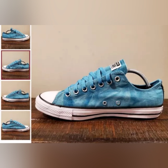 Converse Chuck Taylor Low Top - Harbor Teal Tie Dye - Picture 7 of 11